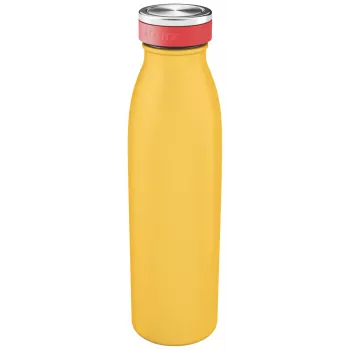 Leitz Cosy botella isotérmica 500 ml, amarillo, acero inoxidable, 68 mm, 68 mm, 235 mm, 280 g