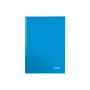 Leitz WOW cuaderno A5 cuadriculado con tapa dura, azul, A5, 80 hojas, 80 g/m², papel cuadriculado, tapa dura