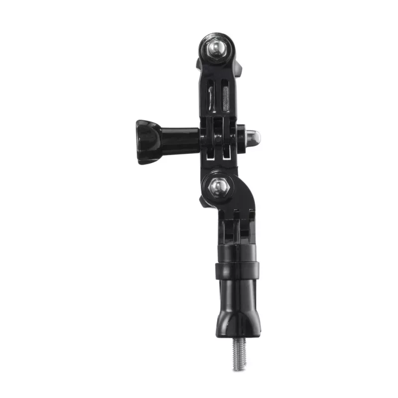 HAMA soporte pasivo para action-cam — grande, negro, para bicicletas y exterior (apto para tubos de 2,5–6,2 cm)