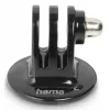 Adaptador de trípode para action-cams HAMA modelo 00004565, rosca de 1/4 de pulgada, negro