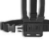 Arnés de pecho para cámara HAMA 00004567 para action-cams (compatible con GoPro), negro, soporte de pecho ajustable