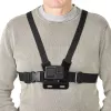 Arnés de pecho para cámara HAMA 00004567 para action-cams (compatible con GoPro), negro, soporte de pecho ajustable