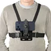 Arnés de pecho para cámara HAMA 00004567 para action-cams (compatible con GoPro), negro, soporte de pecho ajustable