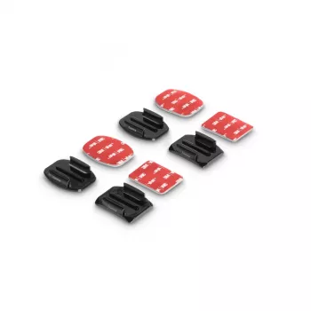 Soporte pasivo para action-cam HAMA 00004569 — negro, montaje en coche y casco