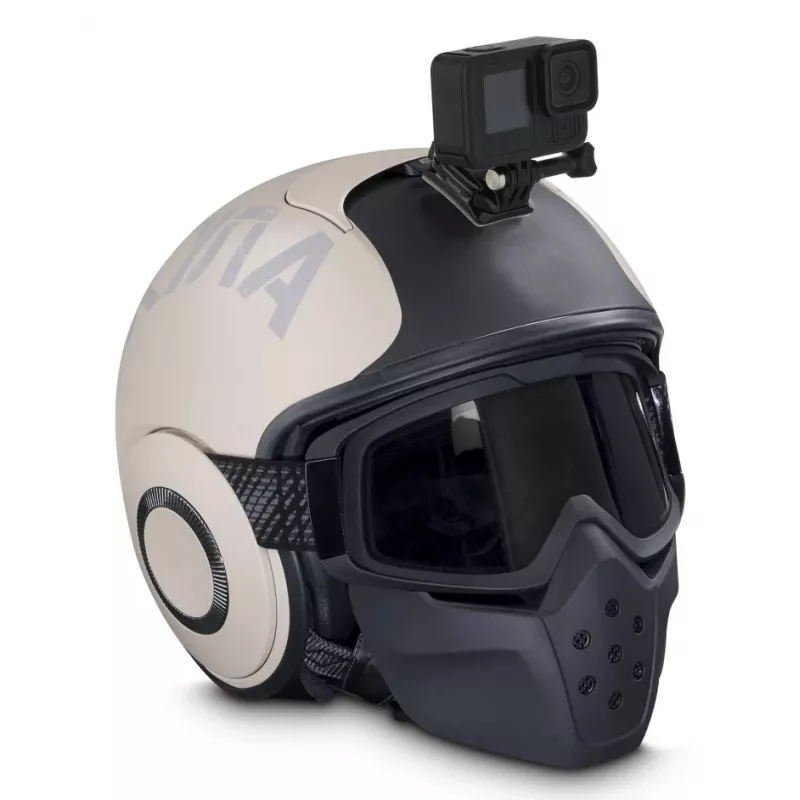 Soporte pasivo para action-cam HAMA 00004571 — soporte de casco/cabeza, negro