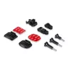 Soporte para action-cam HAMA 00004572 negro — soporte lateral de casco con brazo giratorio