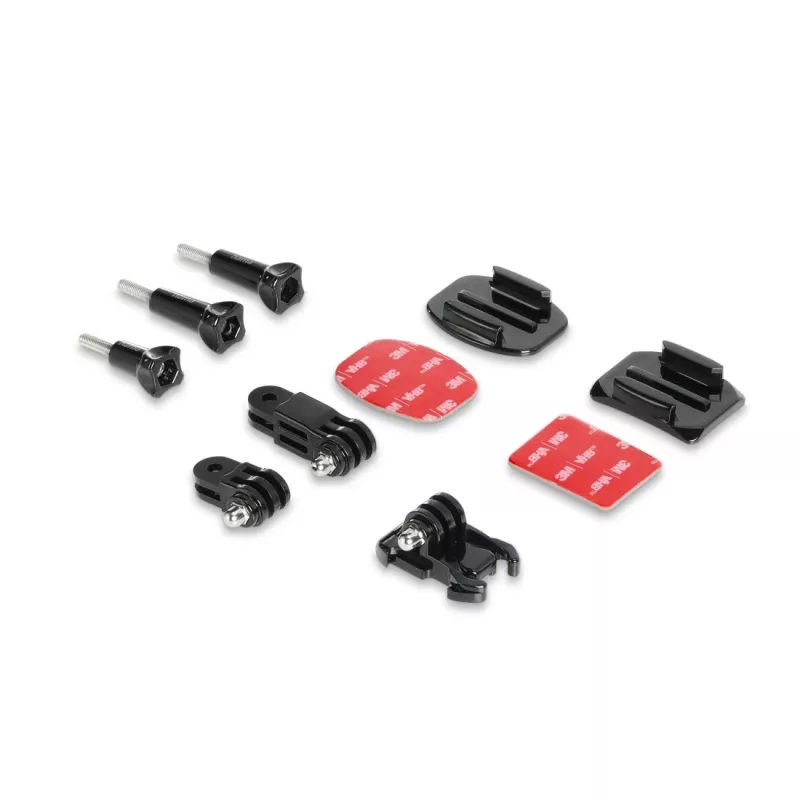 Soporte para action-cam HAMA 00004572 negro — soporte lateral de casco con brazo giratorio