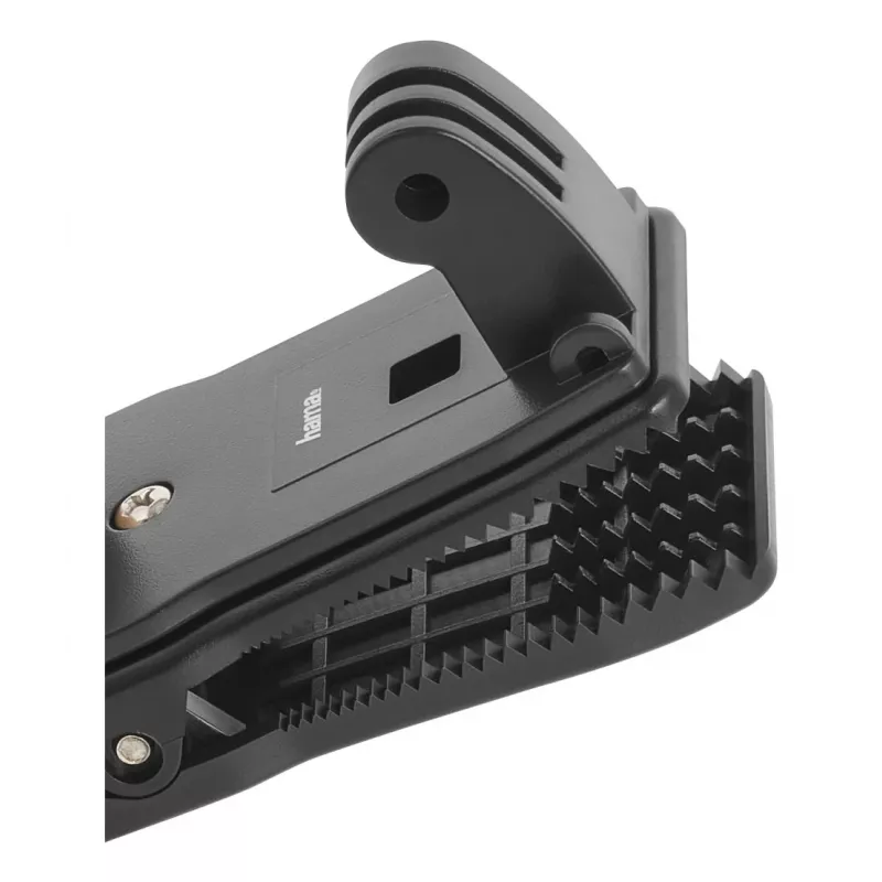 Soporte pasivo para action-cam HAMA 00004573, fijación universal con clip, negro