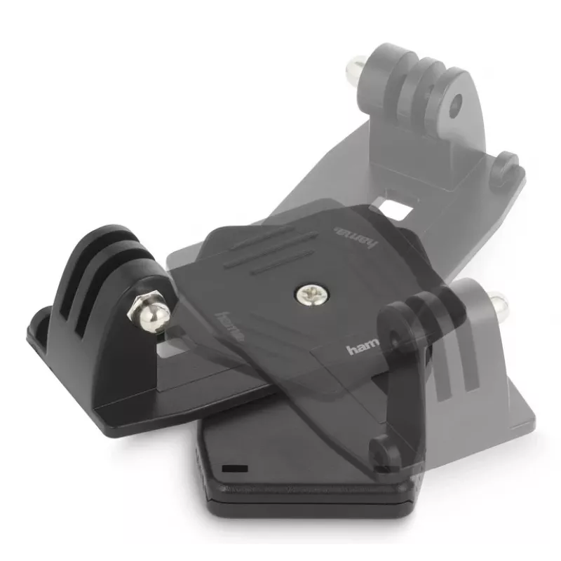 Soporte pasivo para action-cam HAMA 00004573, fijación universal con clip, negro