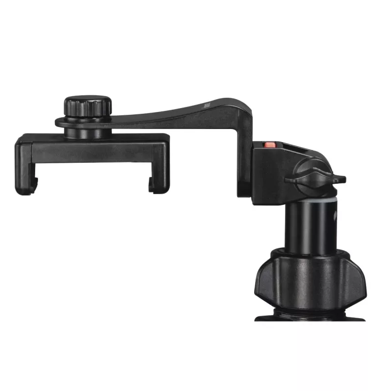 Trípode Hama Rotary Smartphone II para smartphone y cámara digital, 3 patas, carga máx. 1 kg, altura 41,5–150 cm, negro