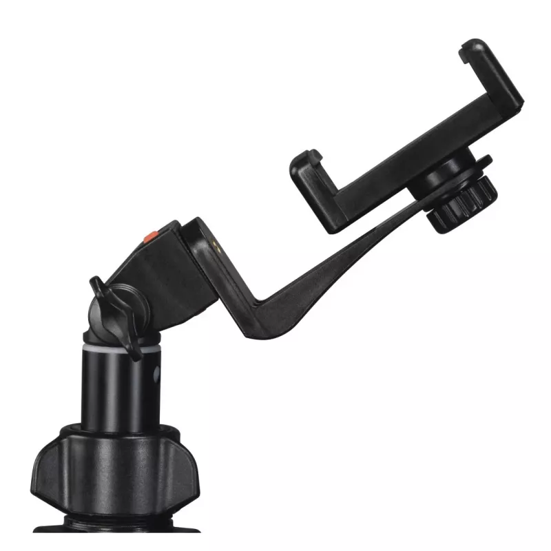 Trípode Hama Rotary Smartphone II para smartphone y cámara digital, 3 patas, carga máx. 1 kg, altura 41,5–150 cm, negro
