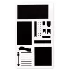 Hama 00007743 plantilla blanca plástico plantilla de manualidades
