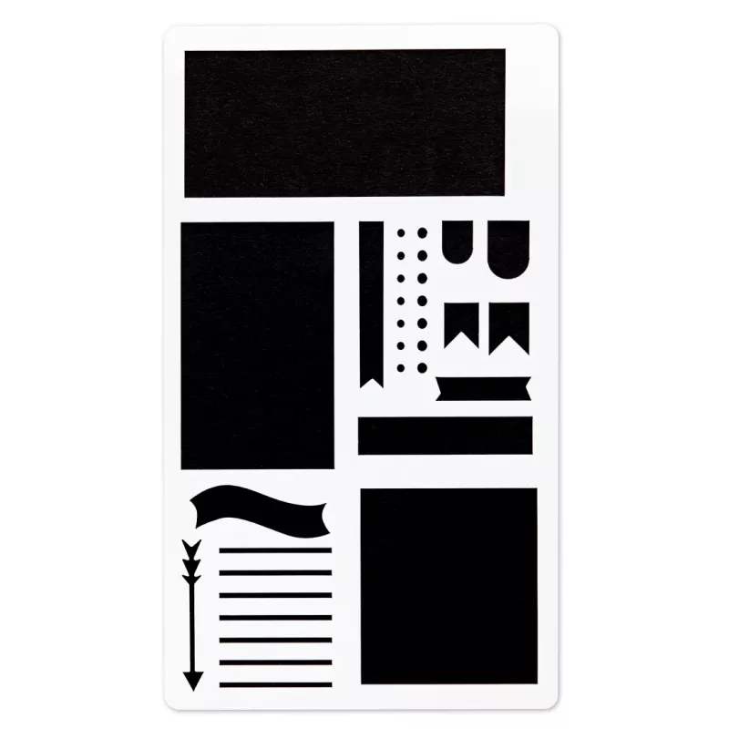 Hama 00007743 plantilla blanca plástico plantilla de manualidades