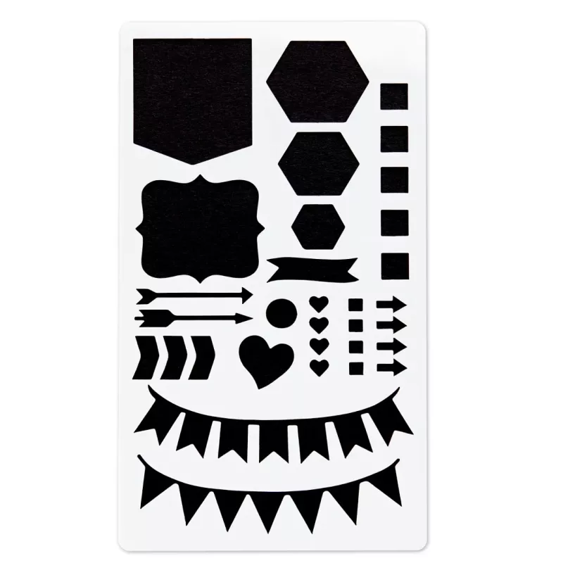 Hama 00007743 plantilla blanca plástico plantilla de manualidades
