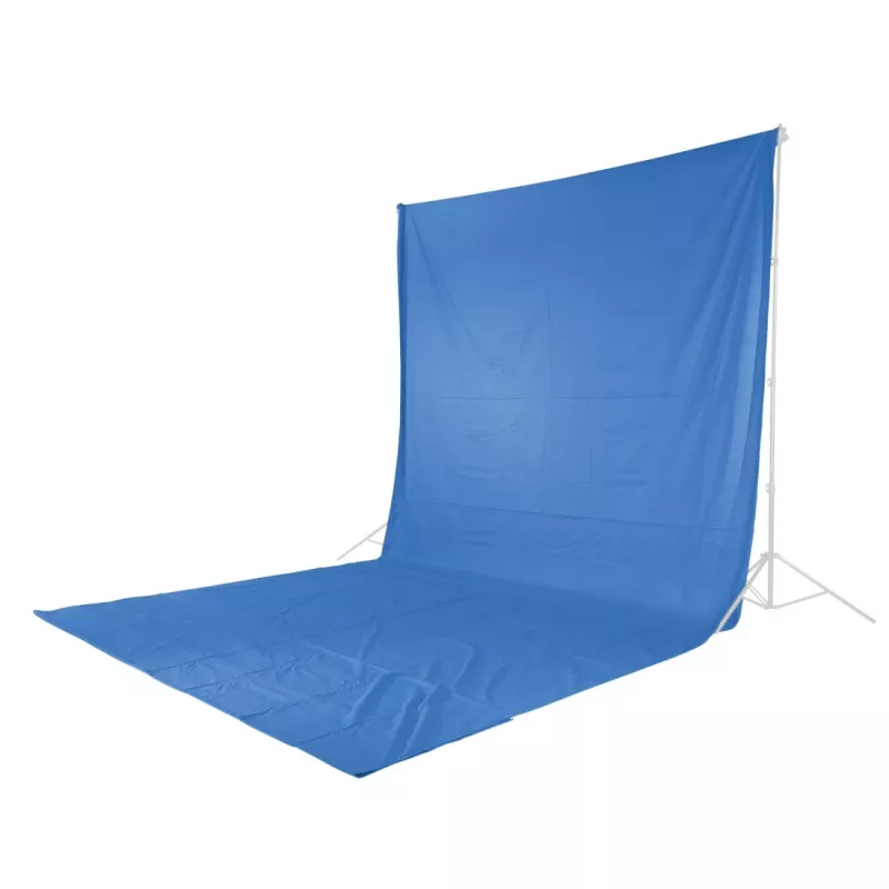 Fondo de estudio Hama 00021159 azul algodón 2950 mm x 6000 mm