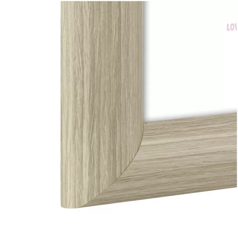 Marco de fotos HAMA Tori individual MDF marrón para fotos de 13×18 cm, certificado FSC