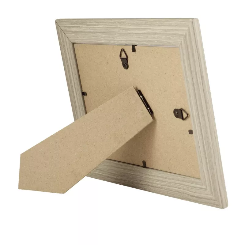 Marco de fotos HAMA Tori individual MDF marrón para fotos de 13×18 cm, certificado FSC