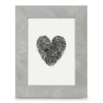 Marco de fotos HAMA Lio individual MDF gris para foto de 13×18 cm, certificado FSC