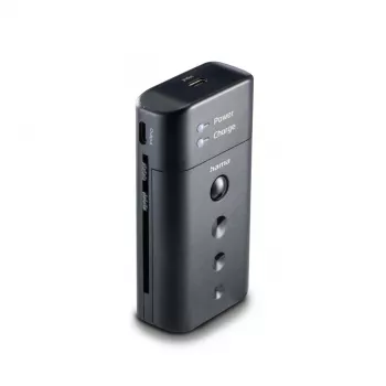 Cargador de baterías HAMA 00081390 para baterías de cámara digital — USB, compatible con Li‑Ion y NiMH, entrada de 5 V
