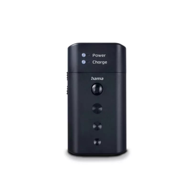 Cargador de baterías HAMA 00081390 para baterías de cámara digital — USB, compatible con Li‑Ion y NiMH, entrada de 5 V