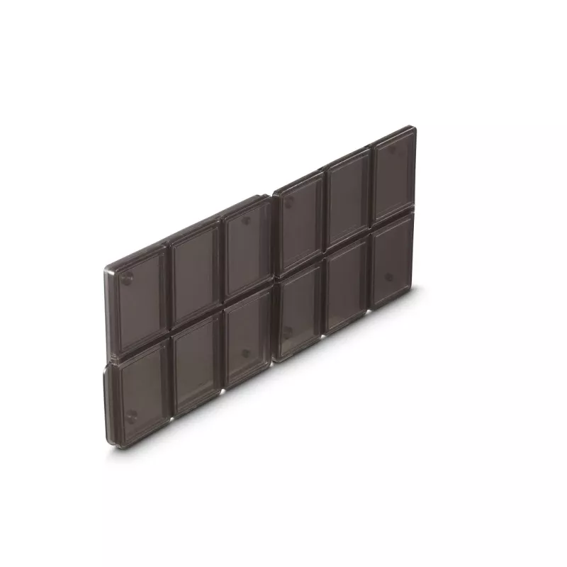 Hama 00095990 funda para tarjetas de memoria 12 tarjetas polipropileno (PP) negro, transparente