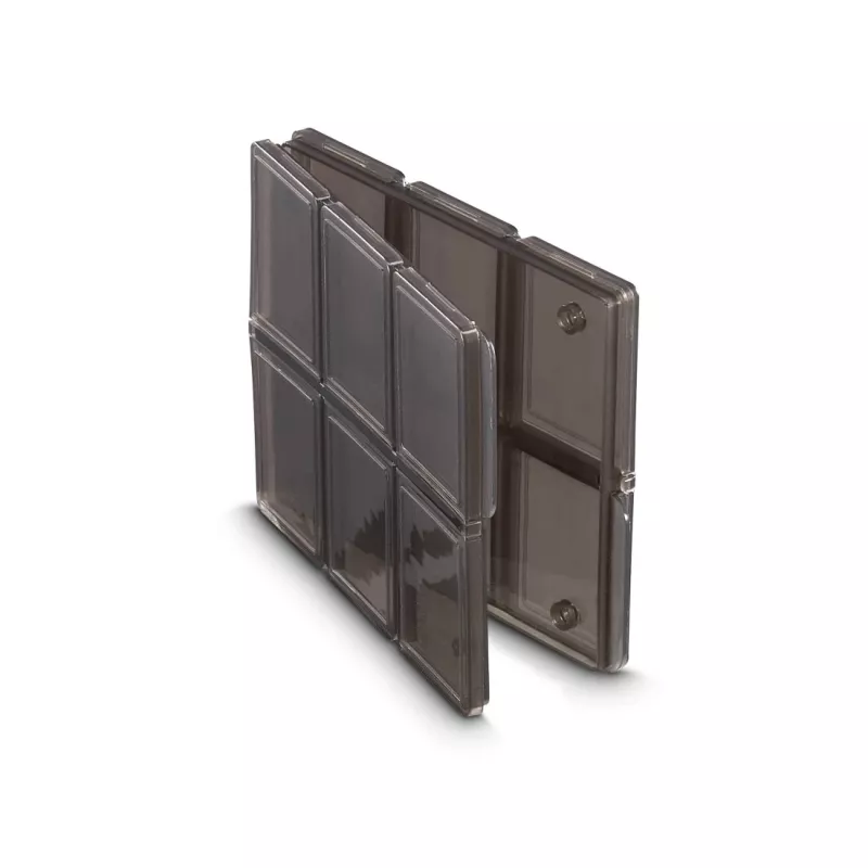 Hama 00095990 funda para tarjetas de memoria 12 tarjetas polipropileno (PP) negro, transparente