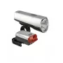 Fischer 85330 juego de iluminación LED a batería para bicicleta