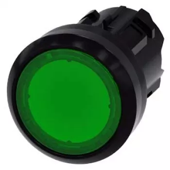 Siemens 3SU1001-0AA40-0AA0 actuador eléctrico IP66, IP67, IP69, IP69K negro, verde