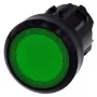 Siemens 3SU1001-0AA40-0AA0 actuador eléctrico IP66, IP67, IP69, IP69K negro, verde