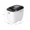 Unold 68010 máquina de pan 550 W negro, blanco