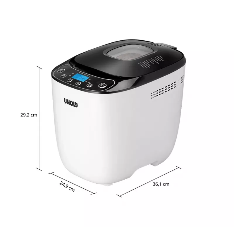 Unold 68010 máquina de pan 550 W negro, blanco