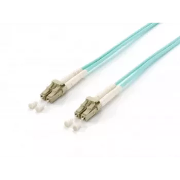 Cable de fibra óptica LC/LC EQUIP, OM3, 1,0 m, 1 m, OM3, LC, LC