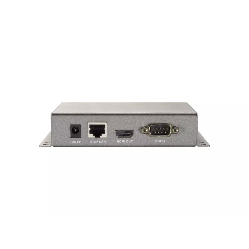 Receptor HDMI sobre IP PoE LevelOne, 1920 x 1080 píxeles, receptor AV, gris, HDCP