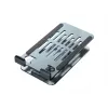 Soporte de teléfono plegable y orientable CONCEPTRONIC THANA08G, base giratoria 360°, altura ajustable, plata