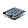 Soporte multimedia para tablet CONCEPTRONIC THANA09G — soporte plegable y orientable, base giratoria 360°, altura ajustable, gris, 150×110×40 mm