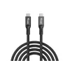 Cable USB4 Gen 4x2 C a C EQUIP 1,2 m, 80 Gbit/s, PD240W, 8K@60Hz, negro