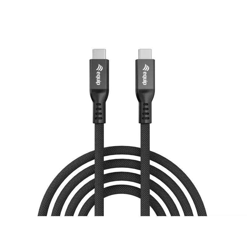 Cable USB4 Gen 4x2 C a C EQUIP 1,2 m, 80 Gbit/s, PD240W, 8K@60Hz, negro