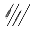 Cable USB 4 ultrafino C a C EQUIP, 1,2 m, PD240W, 4K/60Hz, 40 Gbps, negro