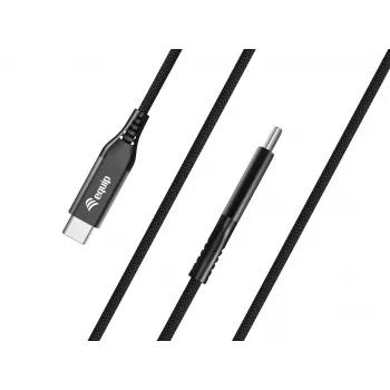 Cable USB 4 ultrafino C a C EQUIP, 1,2 m, PD240W, 4K/60Hz, 40 Gbps, negro