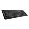 Teclado USB cableado de tamaño completo Cherry KC 1000 QWERTY portugués negro