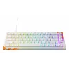 Teclado mecánico gaming Cherry K5 Pro TMR Compact 65% QWERTY US, cableado USB, RGB, naranja/blanco