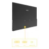 Monitor portátil TV/monitor AOC 16T20E2 negro 39,6 cm (15,6 pulgadas) LED 1920 x 1080 píxeles