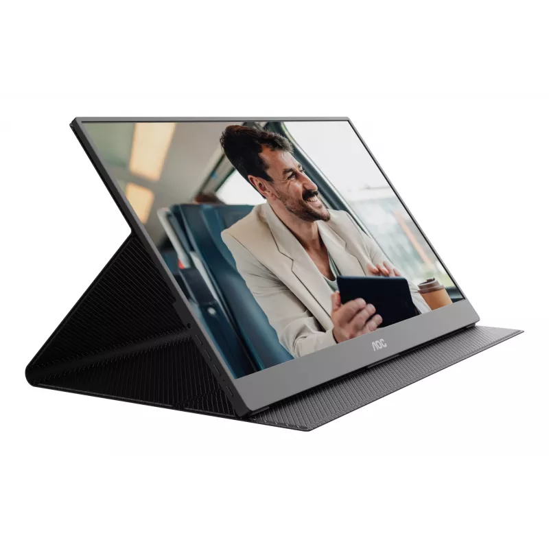 Monitor portátil TV/monitor AOC 16T20E2 negro 39,6 cm (15,6 pulgadas) LED 1920 x 1080 píxeles