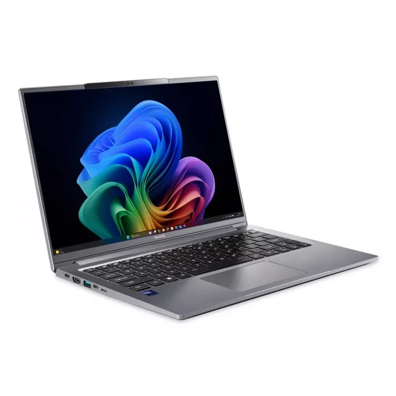 Portátil TERRA Mobile 1471L Copilot+ PC Intel Core Ultra 7 258V 35,6 cm (14 pulgadas) WUXGA 32 GB DDR5-SDRAM 1 TB SSD Wi-Fi 7 (802.11be) Windows 11 Pro alemán gris