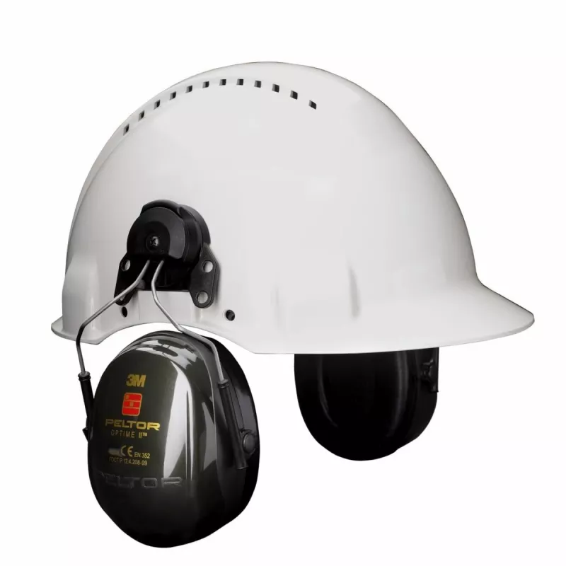 Auriculares de protección auditiva 3M H520P3E-410-GQ para casco negro