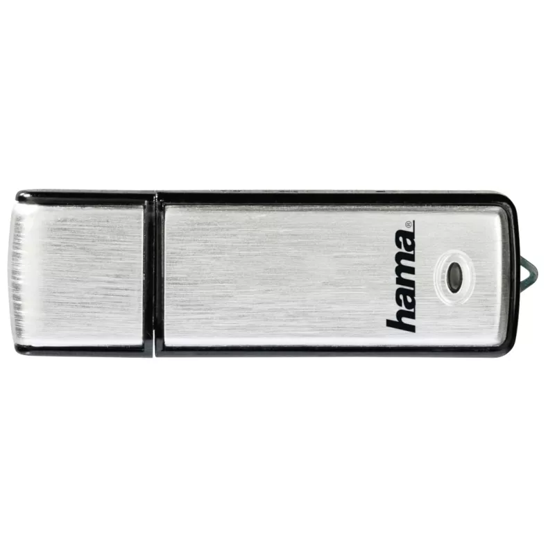 Memoria USB Hama Fancy 32 GB 2.0 negra, plata