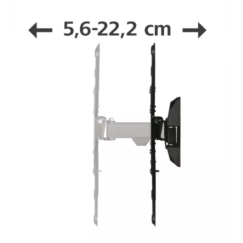 Hama 00220823 Soporte de pared/peana para TV 165,1 cm (65 inch) negro