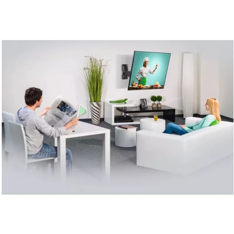 Hama 00220823 Soporte de pared/peana para TV 165,1 cm (65 inch) negro