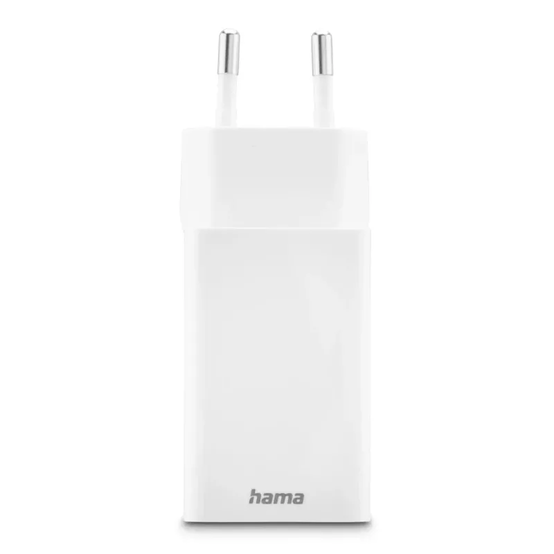 Hama 00125141 Cargador móvil universal blanco AC carga rápida para interiores
