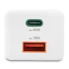 Hama 00125141 Cargador móvil universal blanco AC carga rápida para interiores